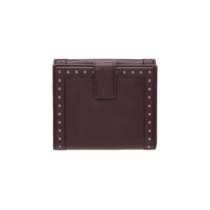 [BUNJANG] Salvatore Ferragamo Gancini Leather Wallet Burgundy / 페라가모 간치니 지갑