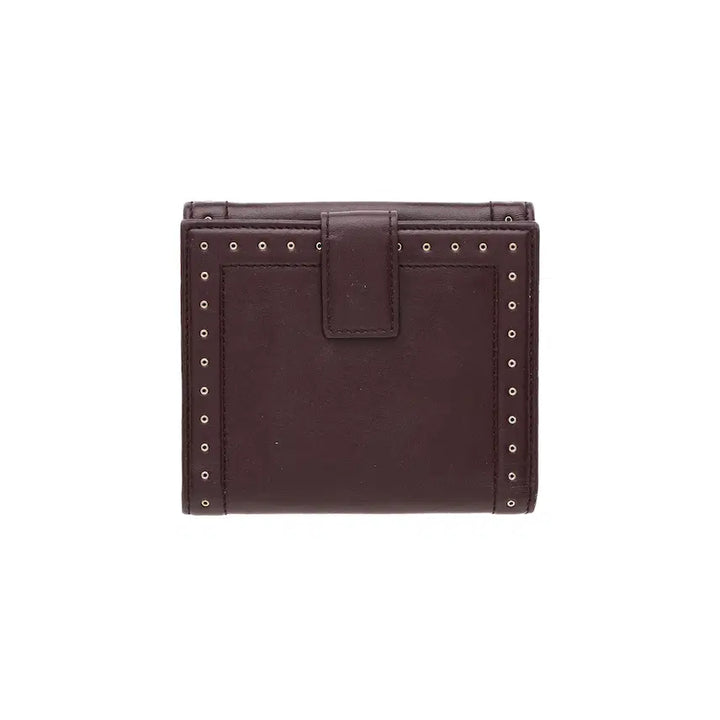 [BUNJANG] Salvatore Ferragamo Gancini Leather Wallet Burgundy / 페라가모 간치니 지갑