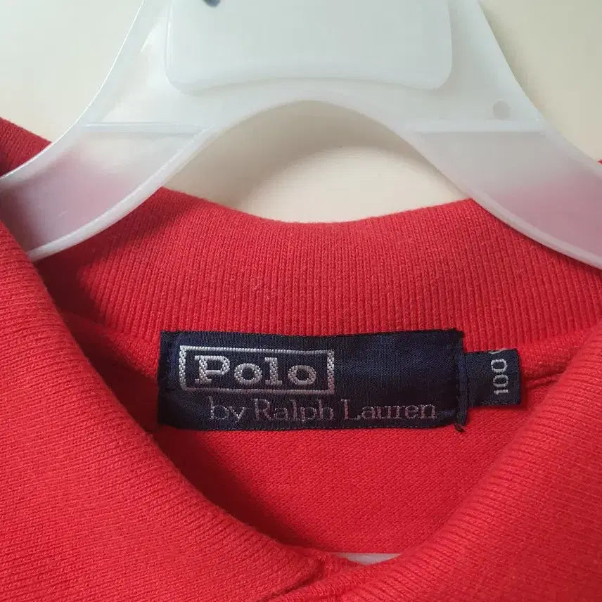 [BUNJANG] Polo Ralph Lauren Red Short Sleeve Polo Shirt / [여성] 폴로 랄프로렌 레드 반팔 폴로티