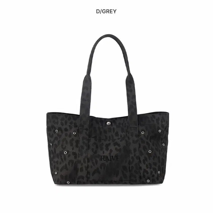 [BUNJANG] RAIVE Leopard Pattern Shoulder Bag / RAIVE 레오파드 패턴 숄더백