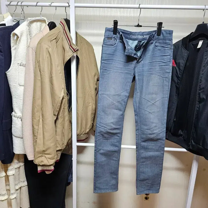[BUNJANG] Calvin Klein Skinny Jeans - Greyish Blue (W30 L32) / CK 남자청바지 케빈클라인 (W30 L32) / 핏 예술인 그레이쉬 블루