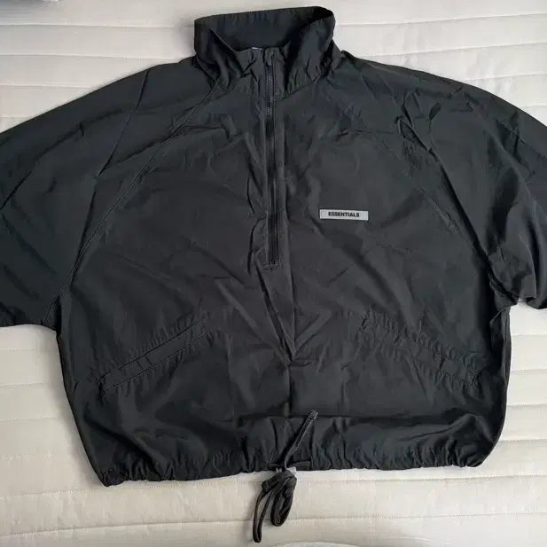 [BUNJANG] Fear of God Essentials Track Jacket Black FW20 / 피어 오브 갓 에센셜 트랙자켓 블랙 -20fw