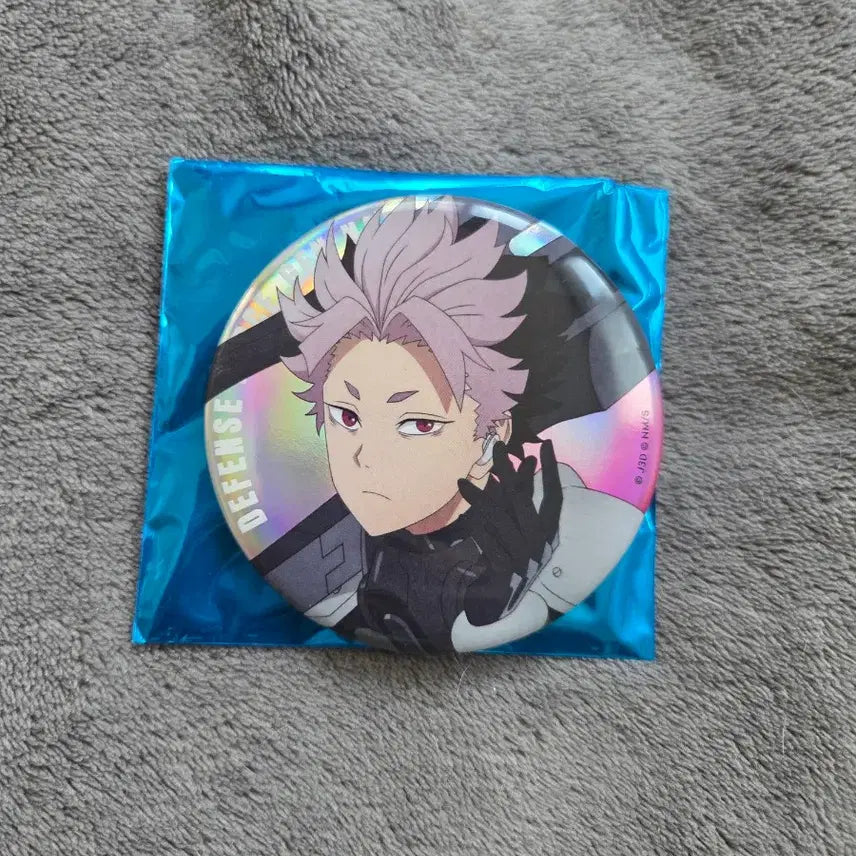 [BUNJANG] Kaiju No. 8 Narumi Gen Hologram Badge / 괴수8호 나루미겐 홀로그램 캔뱃지