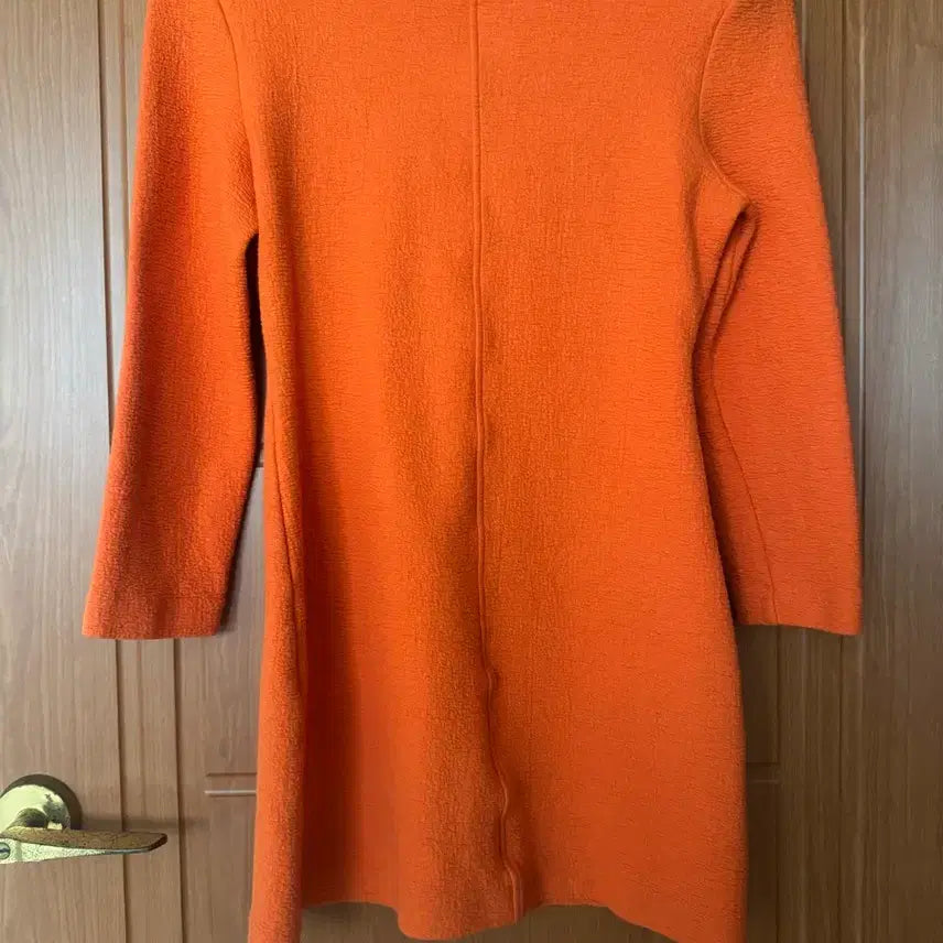 [BUNJANG] COS Orange Textured Mini Dress / COS 코스 오렌지색 원피스