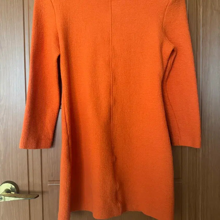 [BUNJANG] COS Orange Textured Mini Dress / COS 코스 오렌지색 원피스