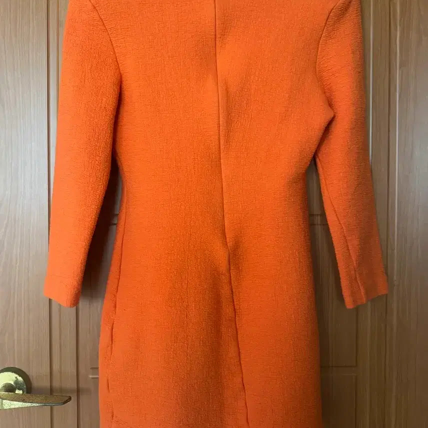 [BUNJANG] COS Orange Textured Mini Dress / COS 코스 오렌지색 원피스