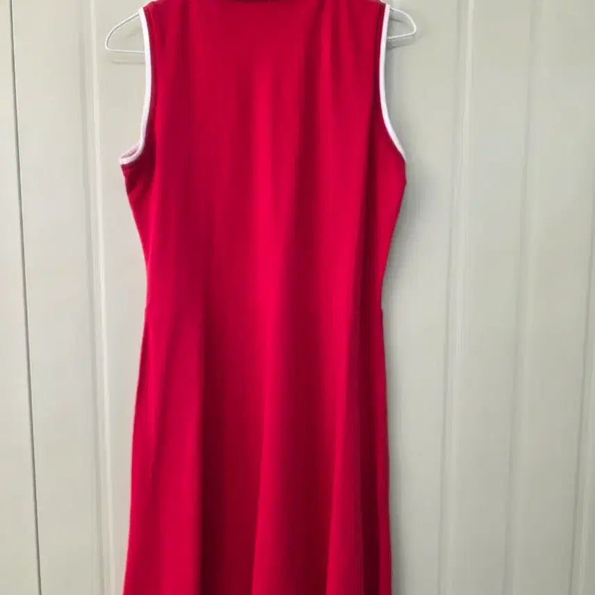 [BUNJANG] Tommy Hilfiger Red Pique Dress Size S / 타미힐피거 레드 피케 원피스 S