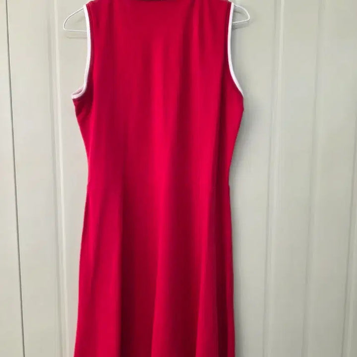 [BUNJANG] Tommy Hilfiger Red Pique Dress Size S / 타미힐피거 레드 피케 원피스 S
