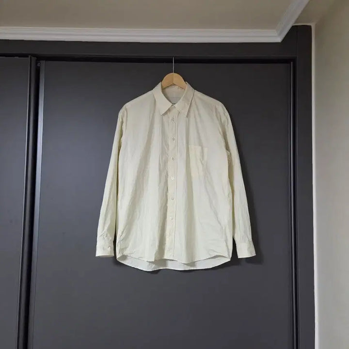 [BUNJANG] Atelier Del Dio Cotton Typewriter Comfort Shirt Lemon M / [M] 아틀리에 델디오 코튼 타입라이터 컴포트 셔츠 레몬 / 아뜰리에