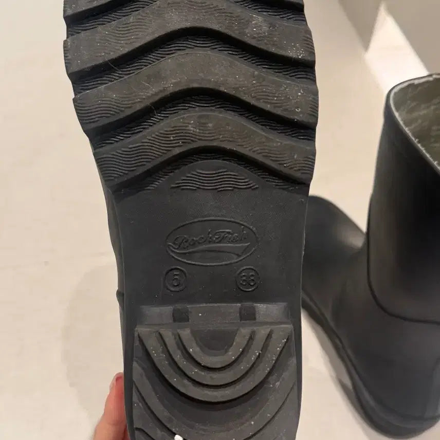 [BUNJANG] Rockfish Weatherwear Original Rain Boots - Short / 락피쉬웨더웨어 ORIGINAL RAIN BOOTS SHORT 레인부츠38