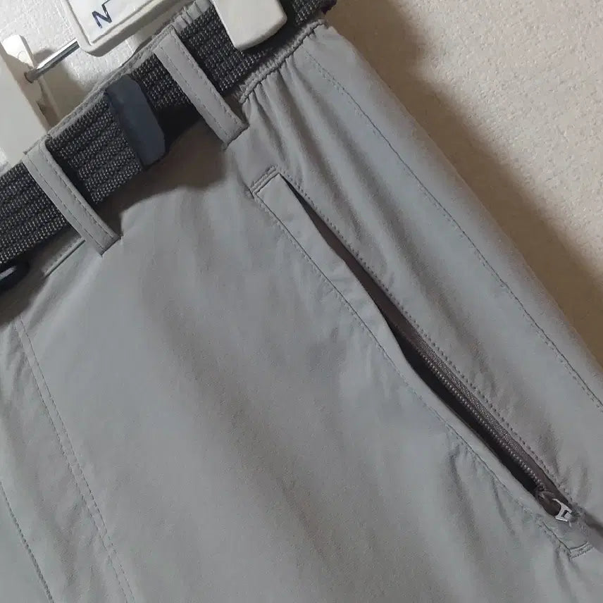 [BUNJANG] Redface Summer Span Pants with Belt - Men&