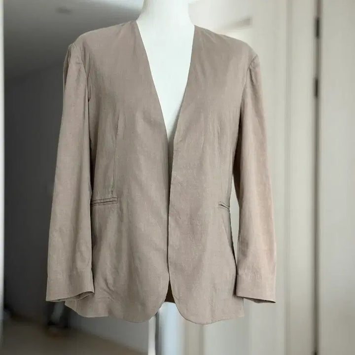 [BUNJANG] Theory Linen Branded Jacket / 띠어리(Theory) 마 브랜디드 자켙