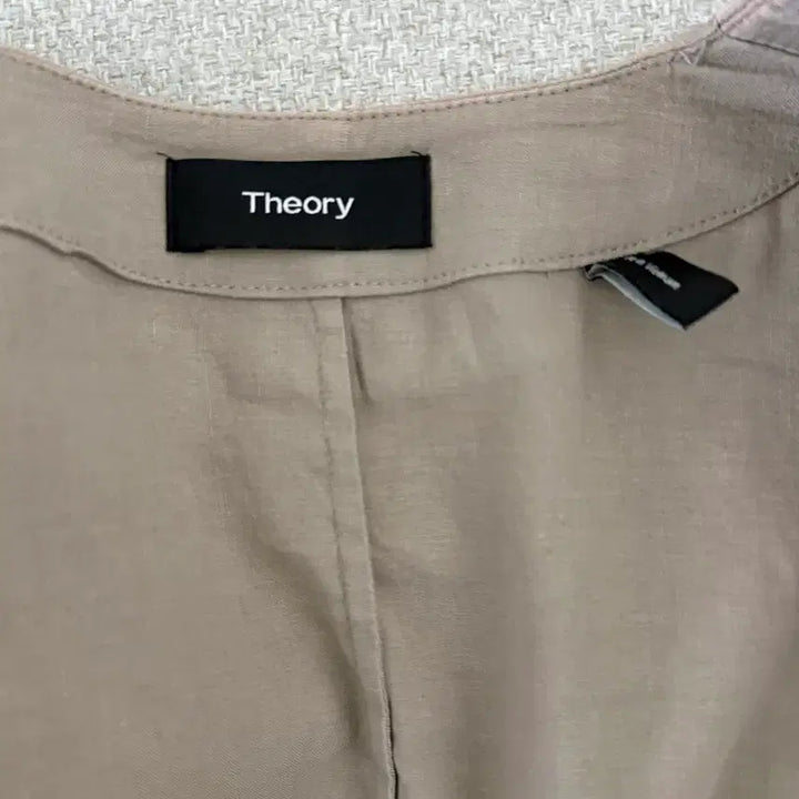 [BUNJANG] Theory Linen Branded Jacket / 띠어리(Theory) 마 브랜디드 자켙