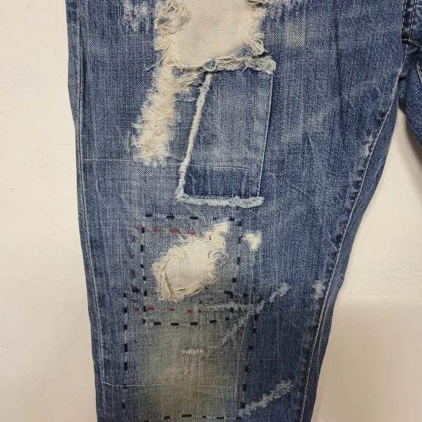 [BUNJANG] DSQUARED2 Washed Damaged Jeans Size 50 / no.2  디스퀘어드2 워싱 데미지 청바지 50