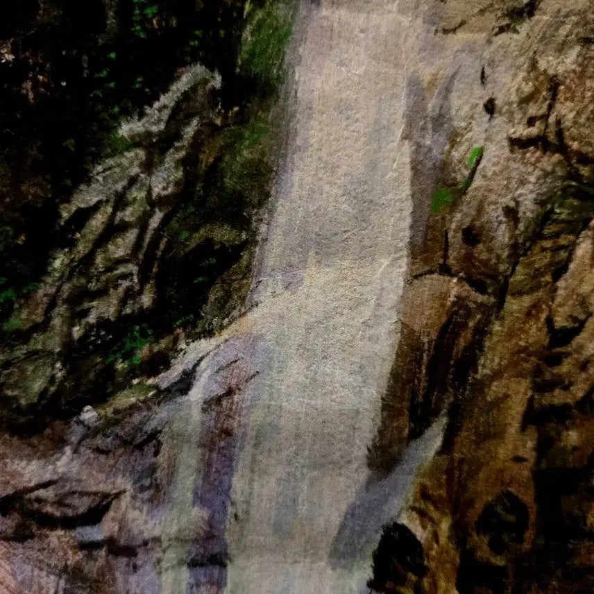 [BUNJANG] Baebyeonghyo Geumgangsan Gurong Waterfall Painting / 금강산 그림/ 구룡폭포