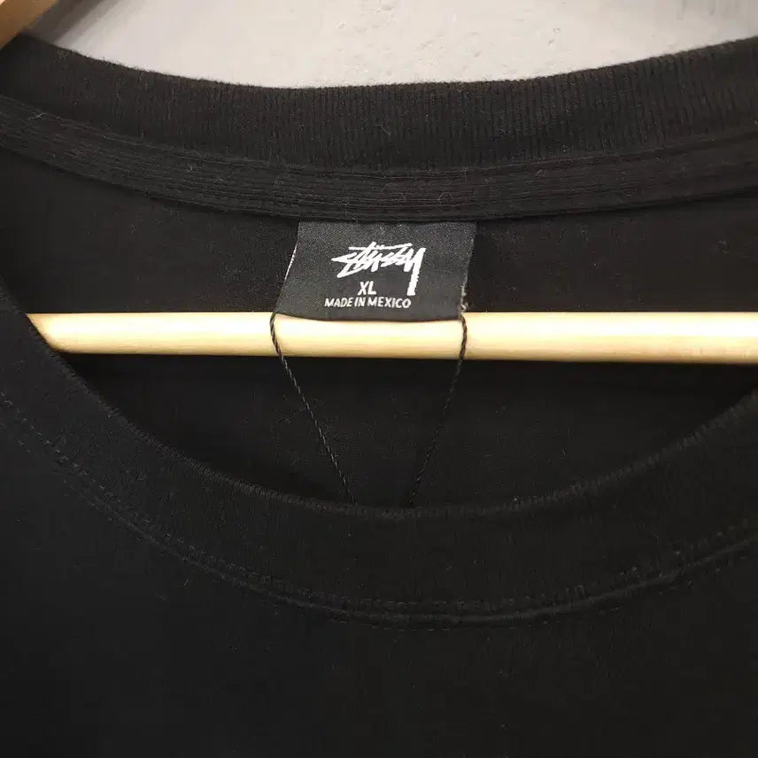 [BUNJANG] Stussy World Tour Black T-shirt XL / 스투시 블랙 월드투어XL 반팔 티셔츠