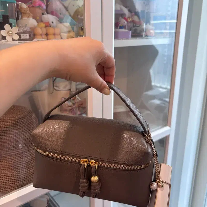 [BUNJANG] Rat Top Color Pouch Bag / 래트 토프 컬러 파우치 백