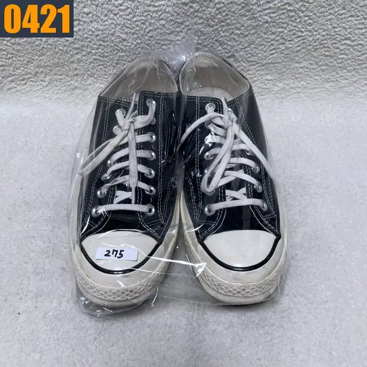 [BUNJANG] Converse Chuck Taylor Low Black Sneakers / 275 CONVERS 컨버스 척테일러 로우 블랙 스니커즈