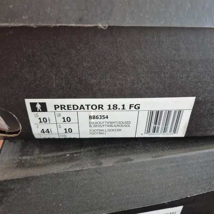 [BUNJANG] Adidas Predator 18.1 FG Football Boots (Size 285) / 아디다스 프레데터 18.1 FG 285
