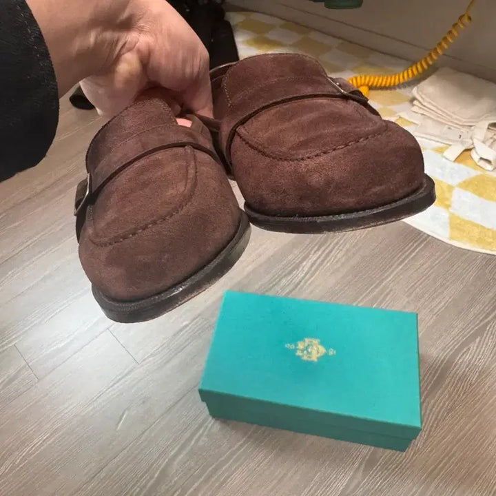 [BUNJANG] Edward Green Horton Brown Suede Loafers Size 8 (270) / 에드워드그린 horton 8(270) 사이즈 팝니다