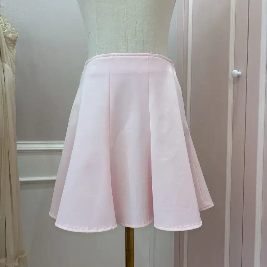 [BUNJANG] INGNI Pink Flare Mini Skirt Japanese Vintage / 10번/INGNI/핑크 플레어 스커트 미니 스커트/일본빈티지