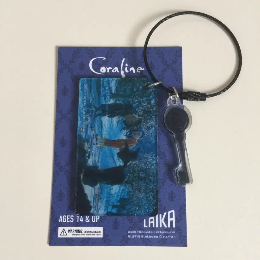 [BUNJANG] Coraline Goodbye Screening Event Keychain / 코렐라인 굿바이 상영회 키링