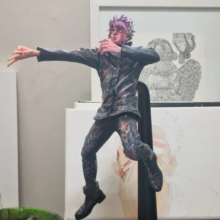 [BUNJANG] Jujutsu Kaisen Gojo Satoru Repainted Figure / 주술회전 고죠 사토루 리페인팅 피규어 리페인트작