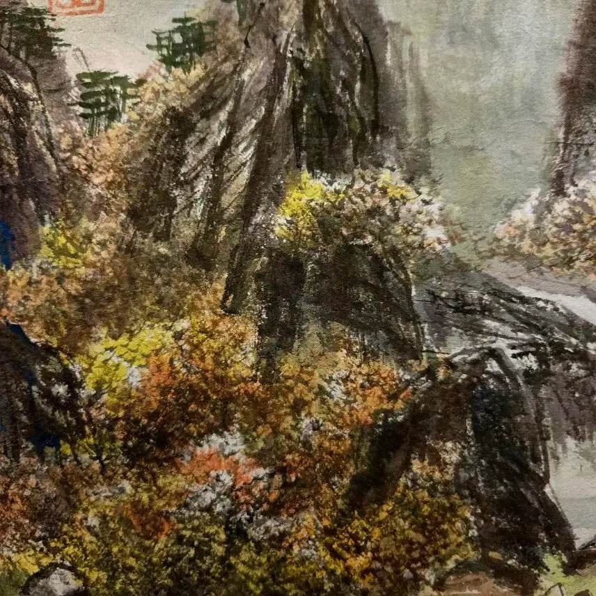[BUNJANG] Geumgangsan Manpokdong Painting / 금강산 그림/ 만폭동