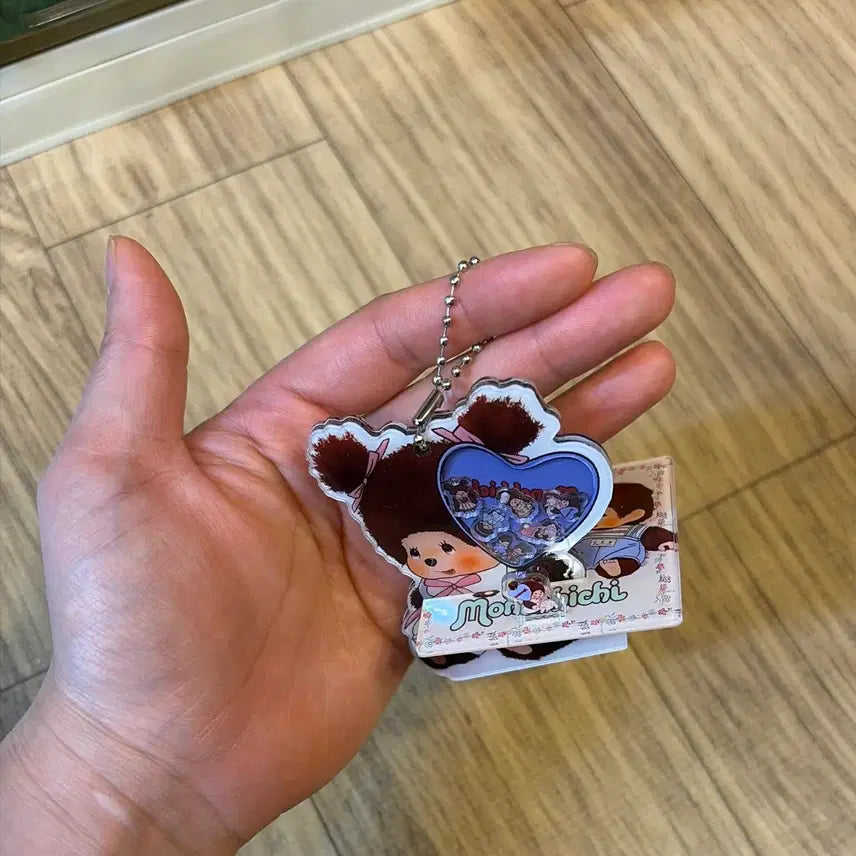 [BUNJANG] Monchhichi Acrylic Keyring Stand / 몬치치아크릴키링 거치대