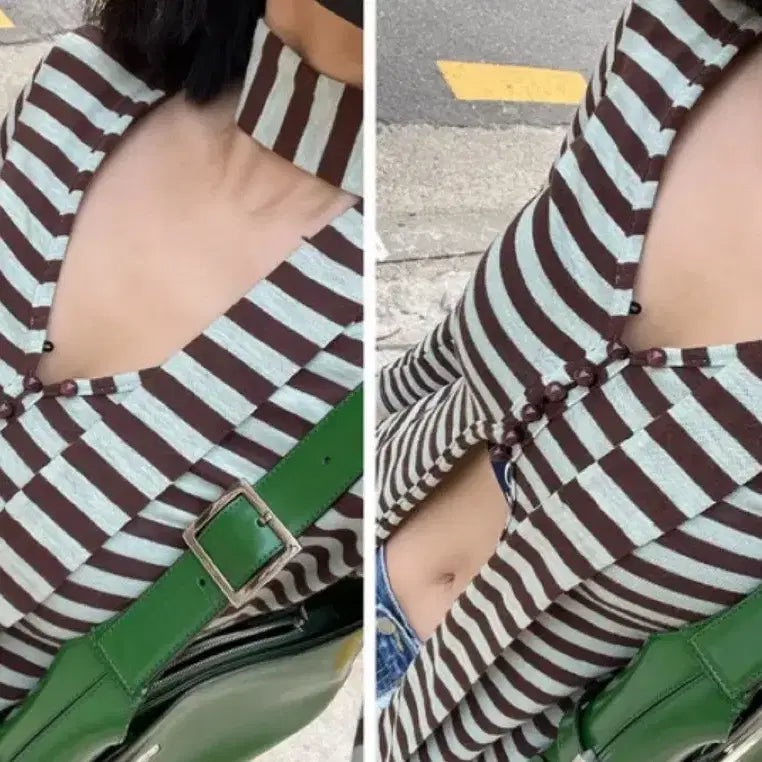 [BUNJANG] Mint Chocolate Choker Set / 민트초코 스프라이트 초커 세트