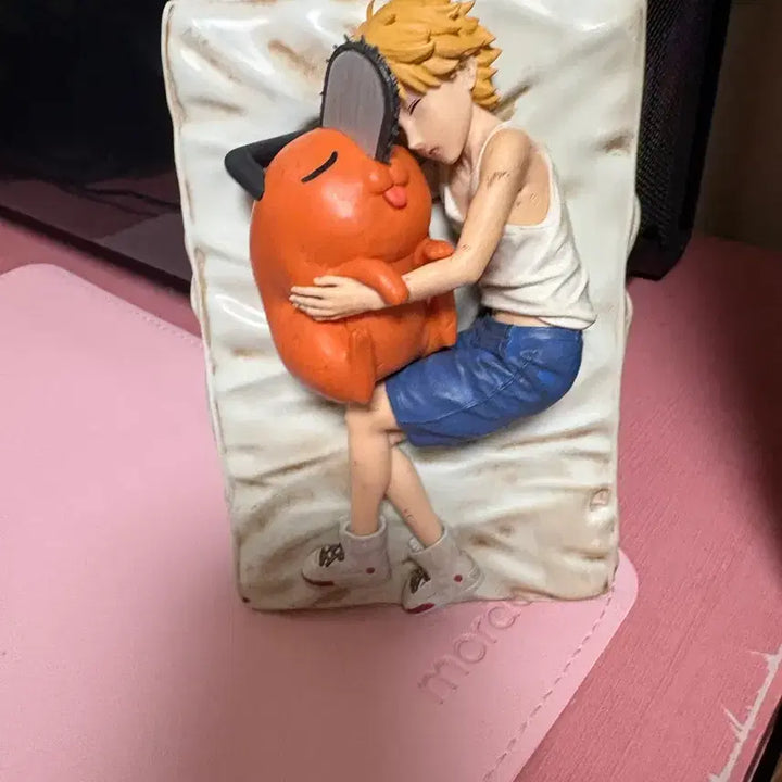 [SOLD OUT] 체인소맨 덴지 &amp; 포치타 피규어