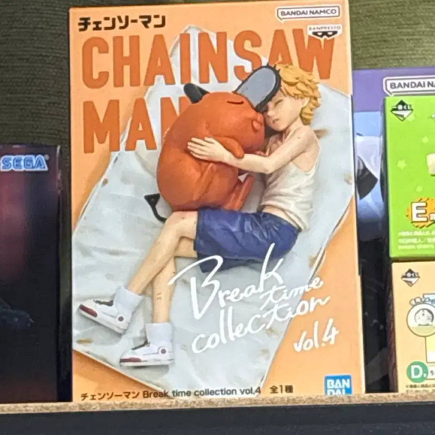 [SOLD OUT] 체인소맨 덴지 &amp; 포치타 피규어