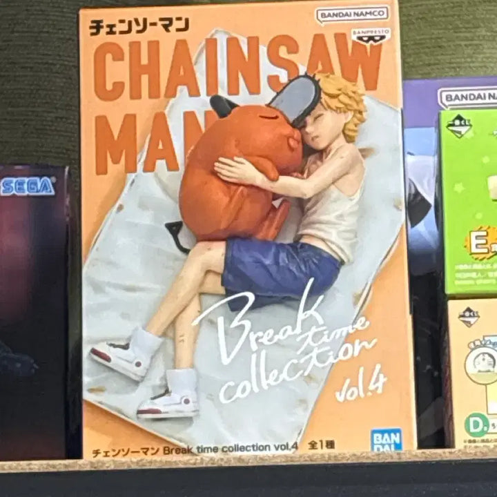 [SOLD OUT] 체인소맨 덴지 &amp; 포치타 피규어
