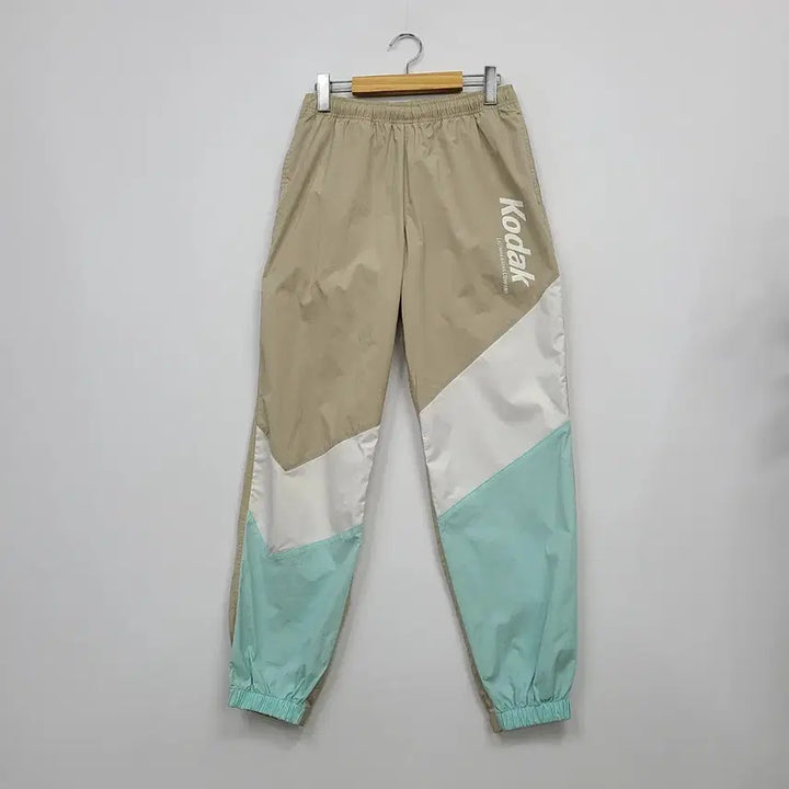 [BUNJANG] Kodak Color Block Woven Training Pants / 코닥 컬러블록 우븐 트레이닝 바지/S/앨리스/1004