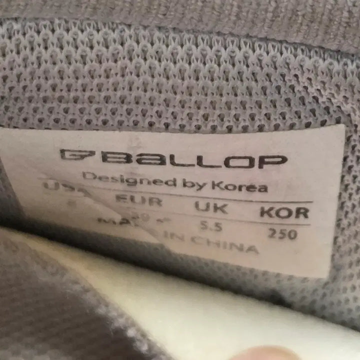 [BUNJANG] Ballop Tibat 2.0 Gray Running Shoes / 무료배송) 밸롭 런닝화 티바트2.0 그라데이션 그레이 250mm