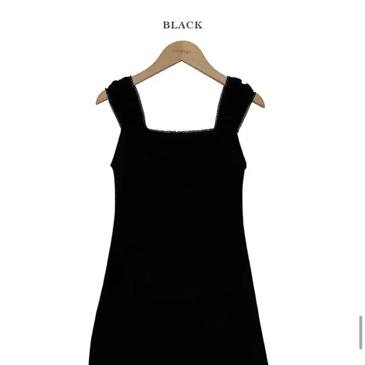 [SOLD OUT] [미개봉 새상품]꼰미고 셔링 미니원피스 블랙