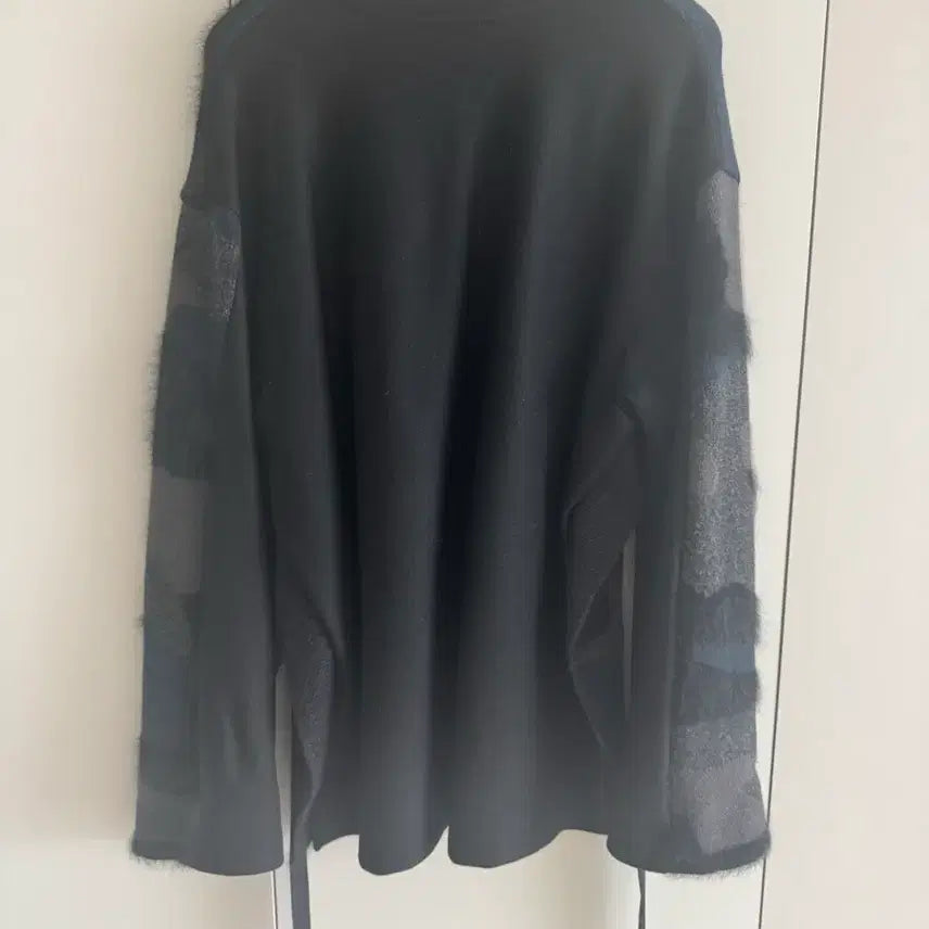 [BUNJANG] System Homme Color Block Knit Sweater / 시스템옴므 절개 니트