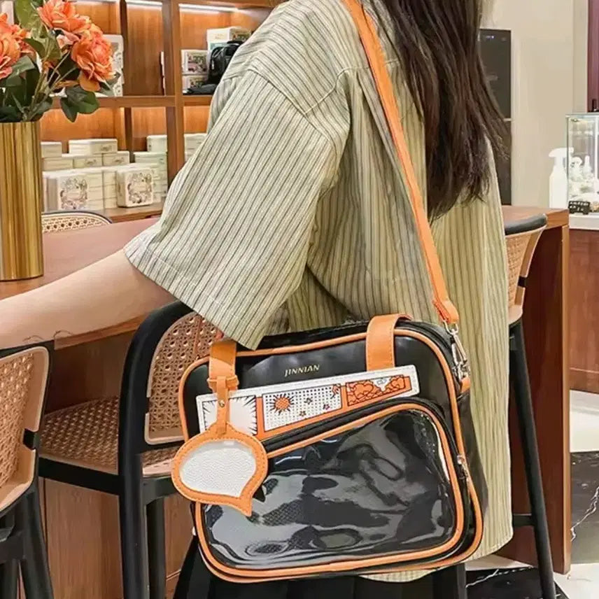 [BUNJANG] Black Orange Ita Bag - Hanwha Eagles - Doll - Concert / 블랙 오렌지 이타백 야구 가방 한화이글스 인형 콘서트