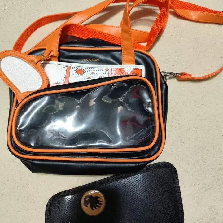 [BUNJANG] Black Orange Ita Bag - Hanwha Eagles - Doll - Concert / 블랙 오렌지 이타백 야구 가방 한화이글스 인형 콘서트