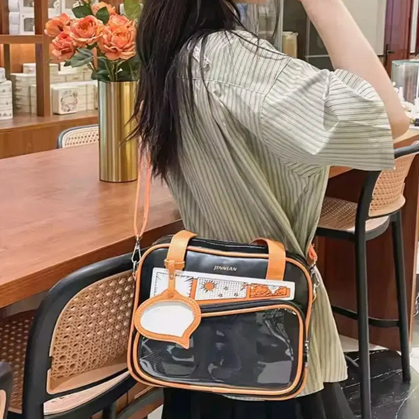 [BUNJANG] Black Orange Ita Bag - Hanwha Eagles - Doll - Concert / 블랙 오렌지 이타백 야구 가방 한화이글스 인형 콘서트
