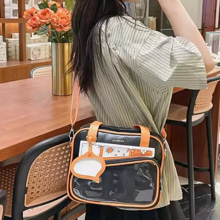 [BUNJANG] Black Orange Ita Bag - Hanwha Eagles - Doll - Concert / 블랙 오렌지 이타백 야구 가방 한화이글스 인형 콘서트