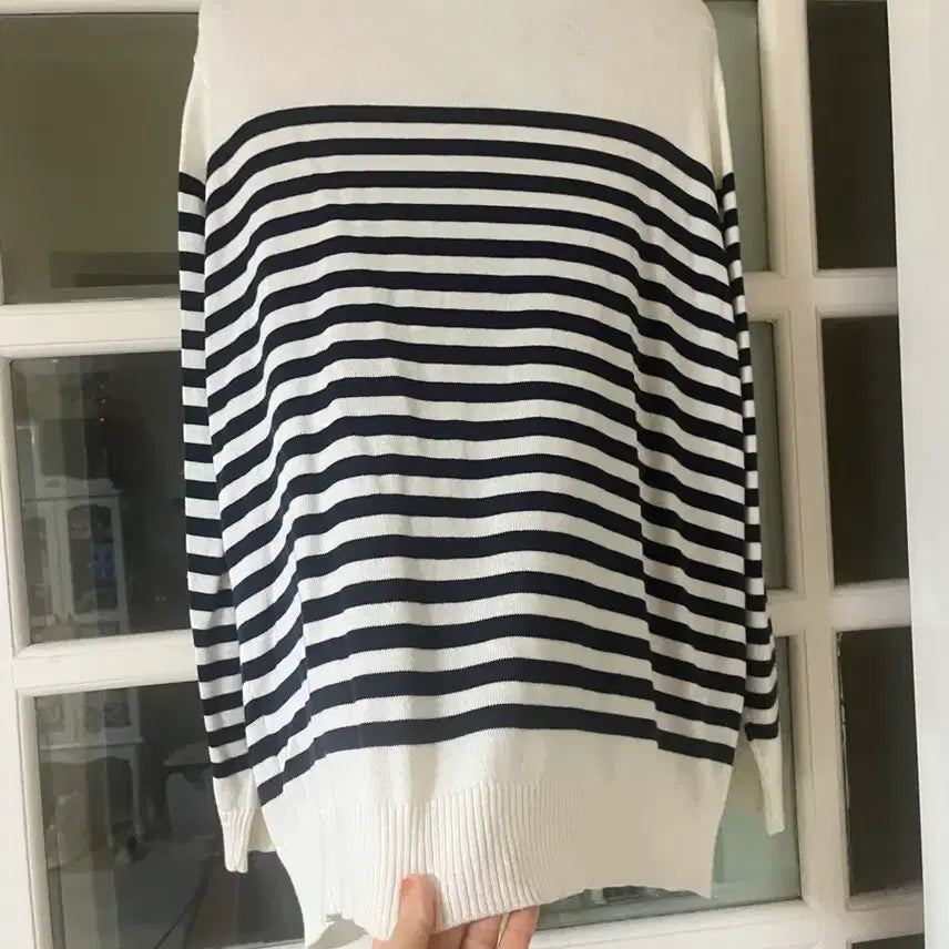 [BUNJANG] Beads and Cubic Stripe Cardigan (Size 66-77) / 정교한 비즈 와 큐빅 스트라이프 가디건 (66~77)
