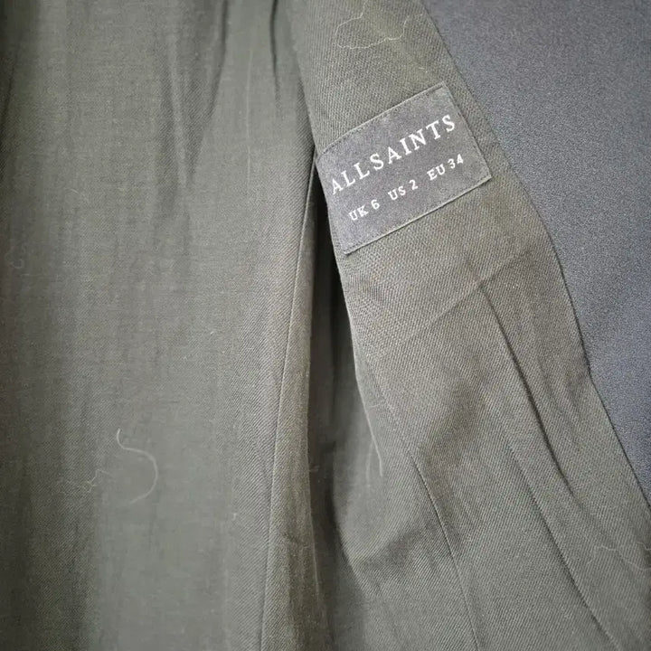 [SOLD OUT] 올세인츠 블랙 더블 버튼 자켓 UK6