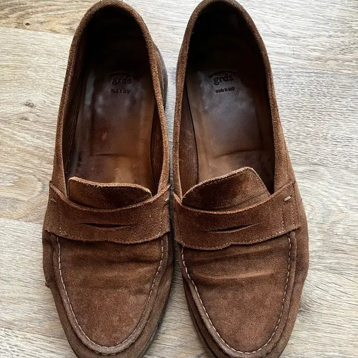 [BUNJANG] Grds Suede Loafers Brown / 그라더스 grds 스웨이드 로퍼 브라운 290