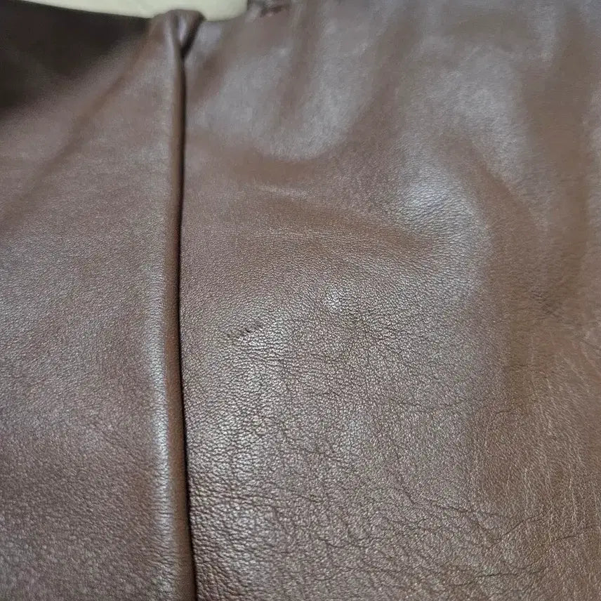 [BUNJANG] KUHO Leather Tote Bag Brown / [KUHO] 구호 가죽 토트백 브라운