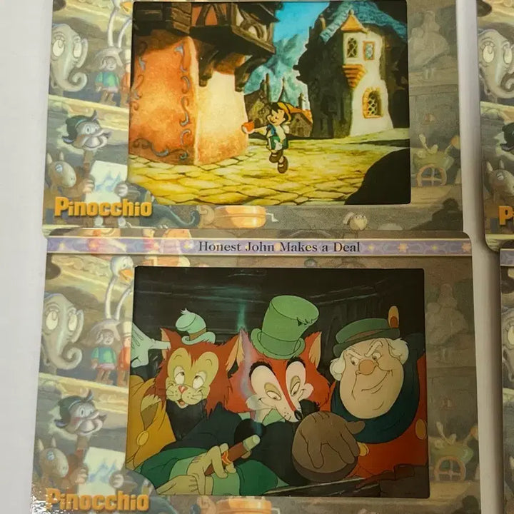 [BUNJANG] Disney Classic Movie Film Card Pinochio Bundle Set / 디즈니 클래식 무비 필름카드 피노키오 6장 일괄