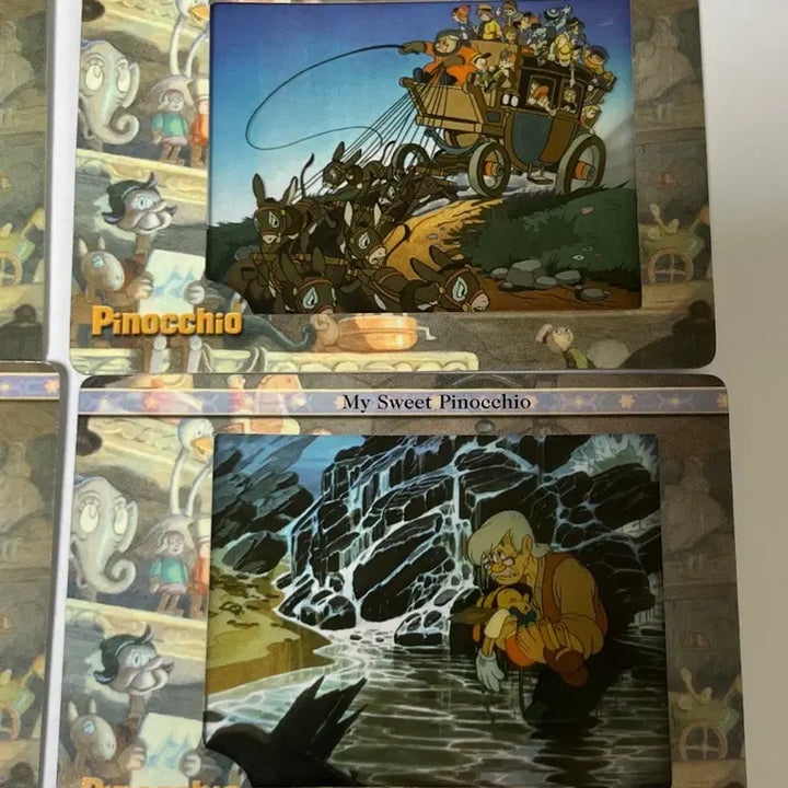 [BUNJANG] Disney Classic Movie Film Card Pinochio Bundle Set / 디즈니 클래식 무비 필름카드 피노키오 6장 일괄