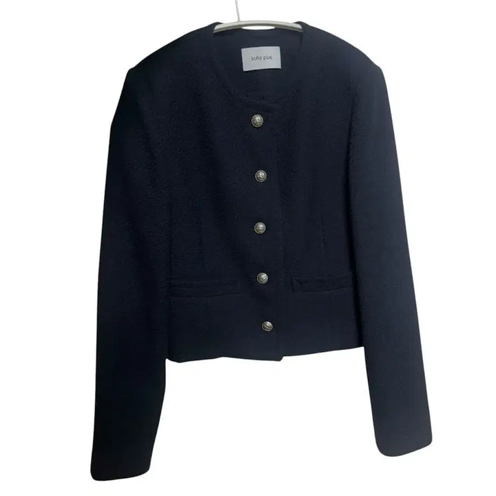 [BUNJANG] KUHO PLUS Tweed Jacket Navy / kuho plus 구호플러스 트위드 자켓 네이비