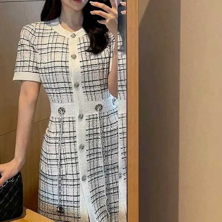 [SOLD OUT] 수입의류 하객룩고급트위드원피스