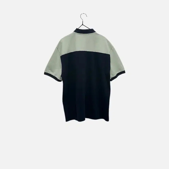 [BUNJANG] Guess Half-Zip Short Sleeve Polo Shirt / 게스 반집업 반팔 카라티 pk티셔츠 폴로티